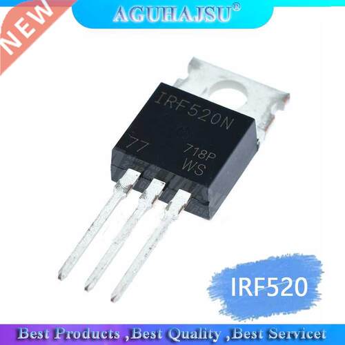 10PCS IRF520 TO-220 IRF520N TO220 IRF520NPBF High power FET