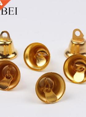 100pcs Gold Silver Christmas Gingle Bell For Party Wedding H