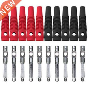 4mm High Current Banana Plugs Stackable 32A Screw Type Solde