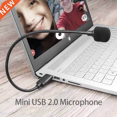 Kebidu USB 2.0 Microphone Portable Adjustable MIC Mini Anti-