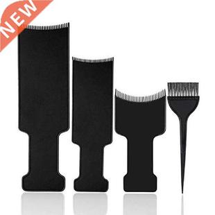 Hair Coloring Dyeing Board Plate Brush Comb Set Hairdresser