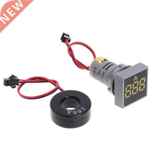 22MM 1-100A Digital Ammeter Current Meter Indicator Led Lamp