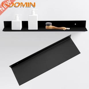 HOOMIN Bathroom Shelves Bathroom Accessories Black Home