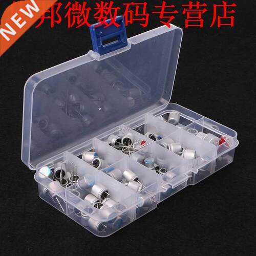 90 Pcs 10 Values Solid Capacitor Assorted Kit 2.5V-16V 100uF