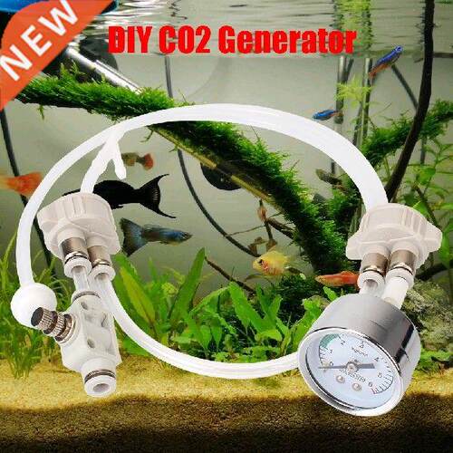 DIY CO2 Valve Diffuser CO2 Generator System Kit Homemade