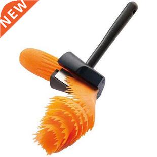 Spiral Roll Flower Cutter Carrot Carving Peeler Kitchen