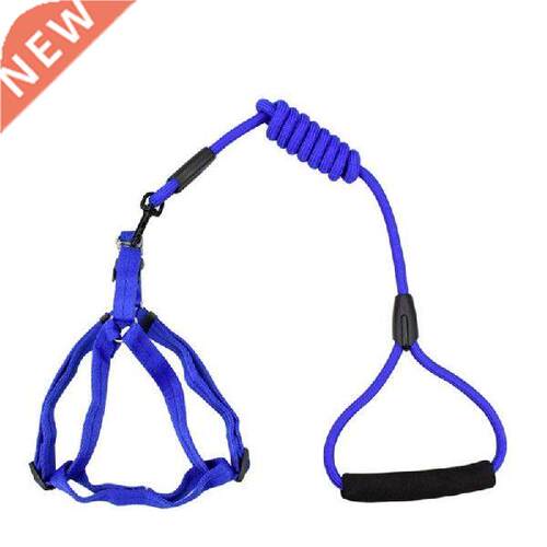 Set Soft Adjustable Dog Harness Walk Out Hand Strap Vest