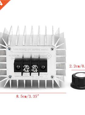 220V 5000W SCR Voltage Regulator Motor Speed Controller