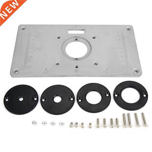 Woodworking Insert Plate 235mm x 120mm x 8mm Aluminum Woodwo