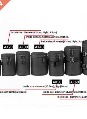 Deluxe Camera Lens Bag Waterproof Pouch for DSLR Nikon Canon