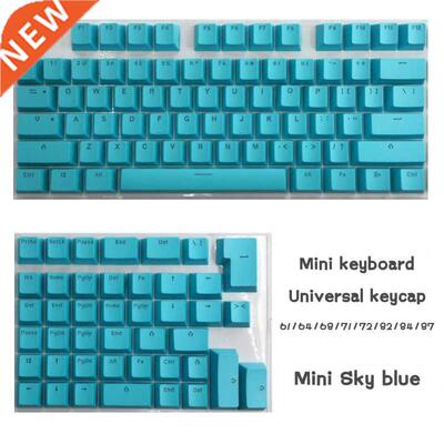 PBT Transparent Keycaps For Gaming Mechanical Keyboard ISO L