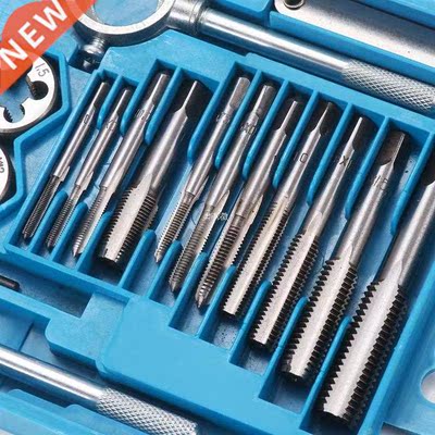 40Pcs Professional Metric Tap Wrench Set Cuts Bolts Storage