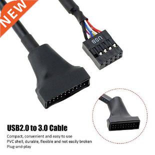 NEW Motherboard header adapter USB 2.0 9 Pin Female to