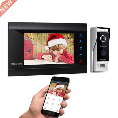 TMEZON Tuya App Home Intercom System Wireless WiFi Smart IP