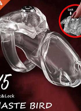 CHASTE BIRD 2022 New HT-V5 Click&Lock Padlock Male Chast