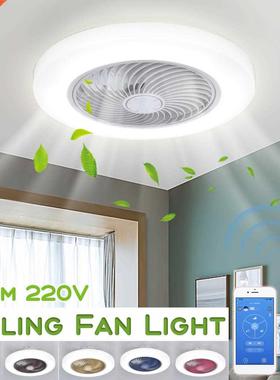 52cm Smart Ceiling Fan with Lights Adjustable Speed Remote C
