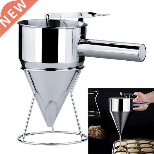 Stainless Steel Piston Funnel with Support Octopus Balls