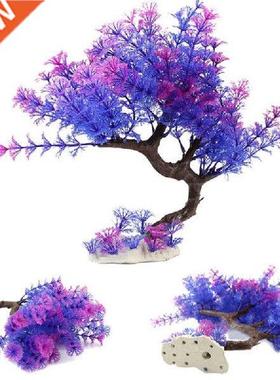 Plastic Artificial Large Fi Tank Plants Underwater