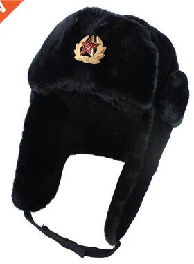 Winter outdoor windproof and cold-proof bomber hat thickenin