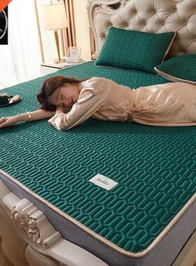 Summer Cooling Bed Mat Ice Silk Cooling Mattress Foldable
