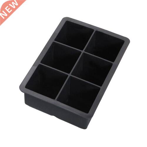 *6 Big Grids CubeSilicone Ice Cube Square Tray Mold Mould S