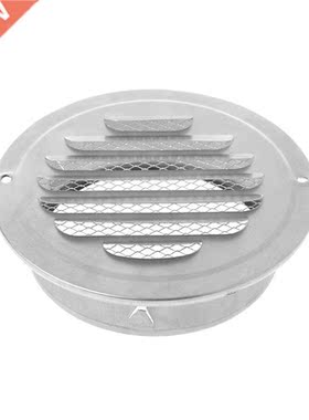 Stainless Steel Exterior Wall Air Vent Grille Round Ducting