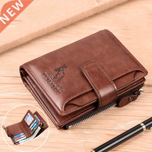 Men's Coin Purse Wallet Fashion RFID Blocking Man Leather Wa
