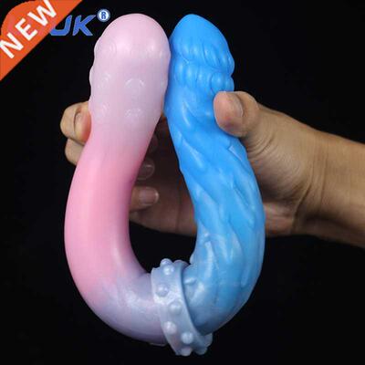 LUUK Coquettish ed Alien Glans With aticles Double Head