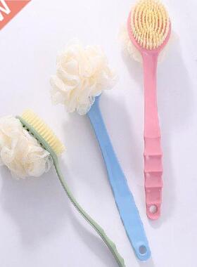 Long Handle Bath Brush Body Back Massager Mud Bath Artifact