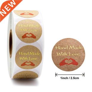 Thank You Stickers Seal Labels 500Pcs 2.5cm Gold Foil Paper