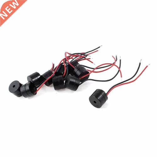10PCS DC 12V Connector Active Buzzer 85dB