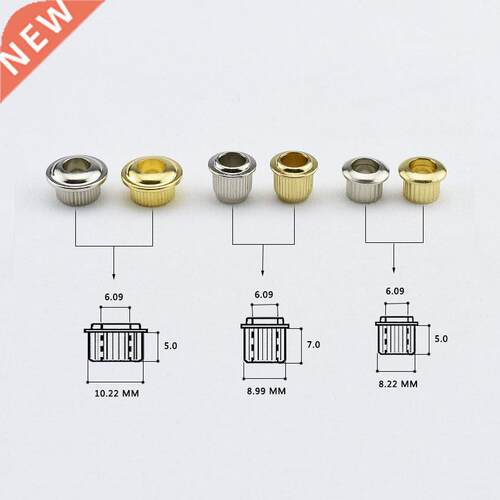 【Made in Korea】1 Set ( 6 Pieces ) Metal Vintage Guitar Mac