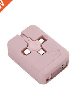 Macaron Telescopic Storage Bracket Charging Data Cable