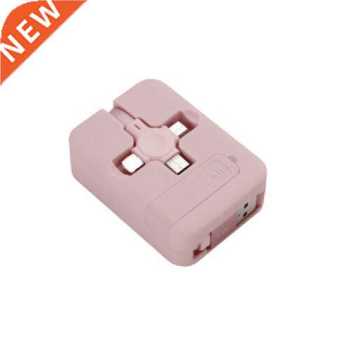 Macaron Telescopic Storage Bracket Charging Data Cable