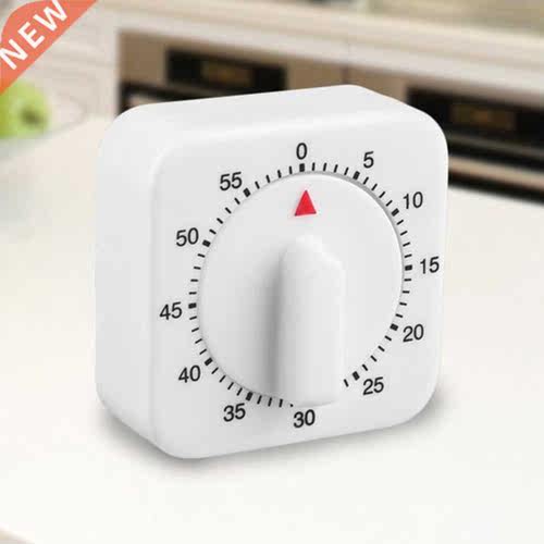Kitchen Timer 60 Minutes Count Square Cooking Up Alarm Sleep