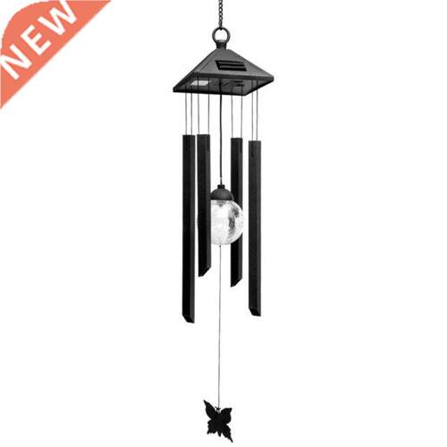 Solr Colorful LED Wind Chime Lmp Hnging Grden Bells Wind
