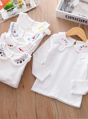 Spring Autumn Baby Toddler School Girls T Shirt Tops Kids T