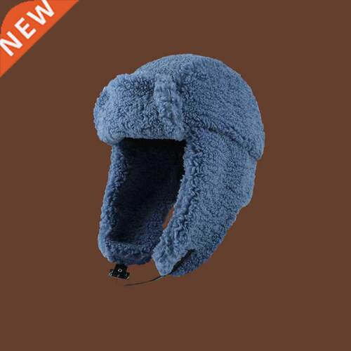 2021 Fashion Women Bomber Hat Pilot Trooper Cap Mens Faux Ca
