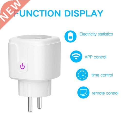 Tuya Wifi Intelligent Socket Remote Control WiFi Plug Wirele