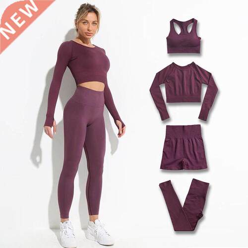 2pcs seamless hyperflex workout sport outfits for women spor
