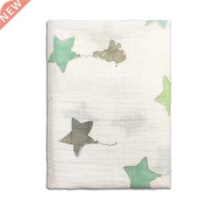 [Sigzagor] Muslin Swaddle Blankets Baby Wrap Cotton Soft New