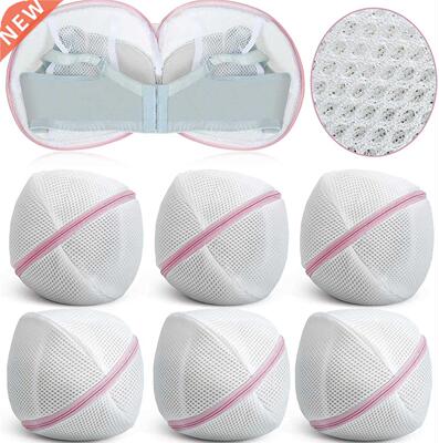 6 Pieces Bra Washing Bag Mesh Wash Bag Laundry Bags Lingerie