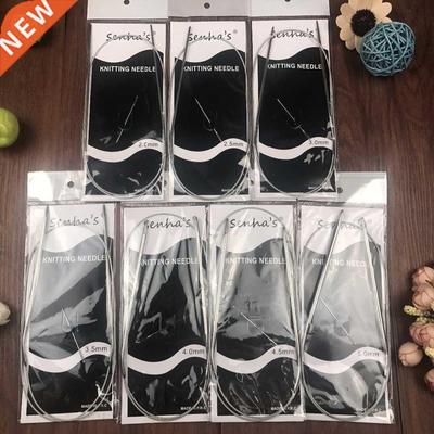 Free Shipping Stainless Steel Circular Knitting Needles Set