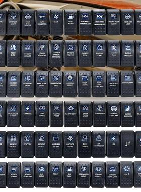 12V 24V Car Boat Caravan Rocker Switches Waterproof Rocker S