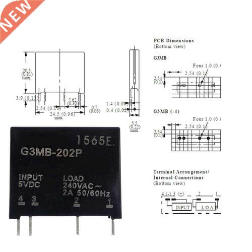 Smart Electronics New Original Solid State Relay G3MB-202P D