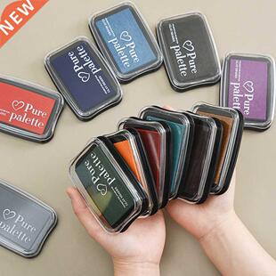 12 Colors Lrge Size Vintge Inkpd for Stmp DIY Crfts Scr