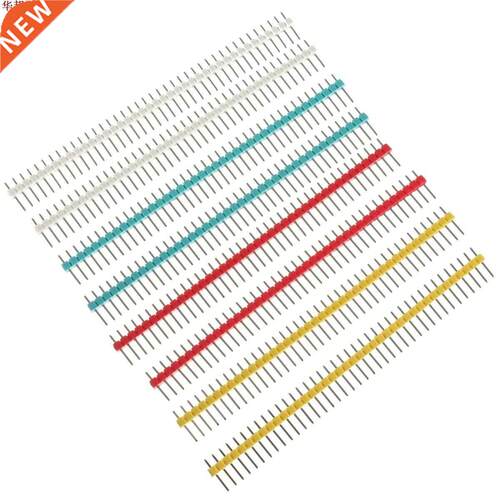 10pcs 1x40P 40Pin 2.54mm Straight Single Row Male Pin Header