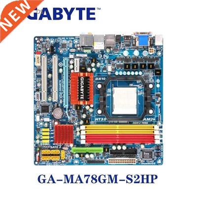 Socket AM2 AM2+ AMD 780G Gigabyte GA-MA78GM-S2HP Mboar