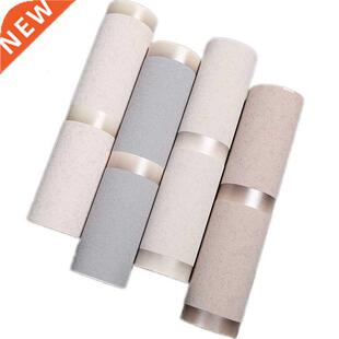 Modern Stripe Non-woven Deerskin Wallpaper Bedroom Living Ro