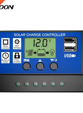 KKmoon Solar Controller 12V 24V 30A 20A 10A Solar Regulator
